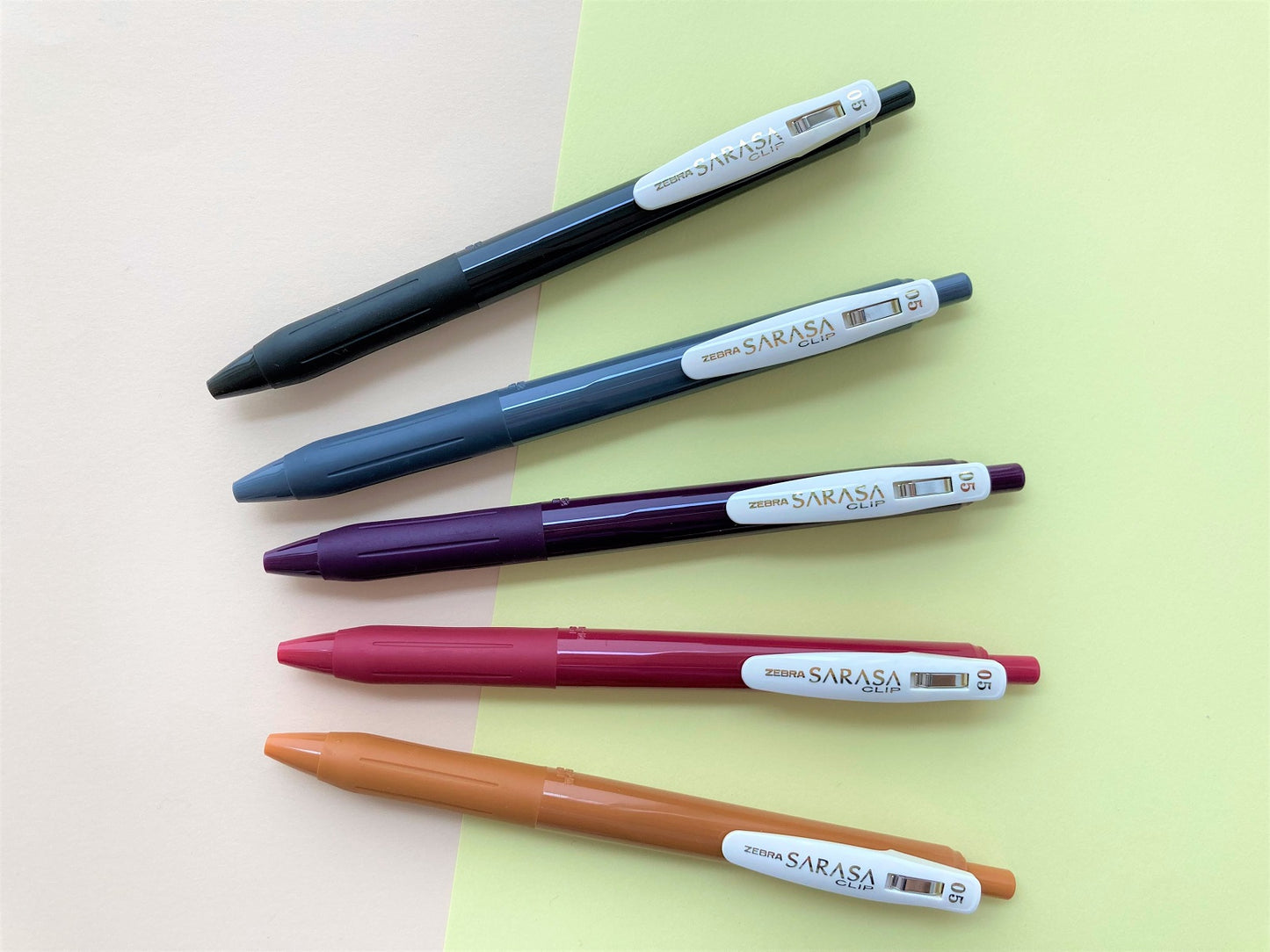 Zebra Sarasa Clip Pen Vintage color 2 - 5 set