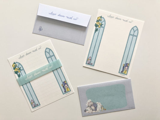 Brevsett Sweet Dream with Cat